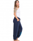 Kalhoty Thao Komfort – tmavě modré s potiskem