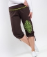 Kalhoty Wapp - hnědo zelené