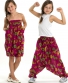 Dětské kalhoty Aladin – růžové s ornamenty