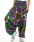 Dětské kalhoty Aladin – fialové kvítky