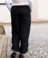 Kalhoty Phula - černé s bordó