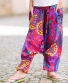 Dětské kalhoty Aladin – fialovo červené