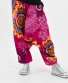 Dětské kalhoty Aladin – růžové s bílým vzorem