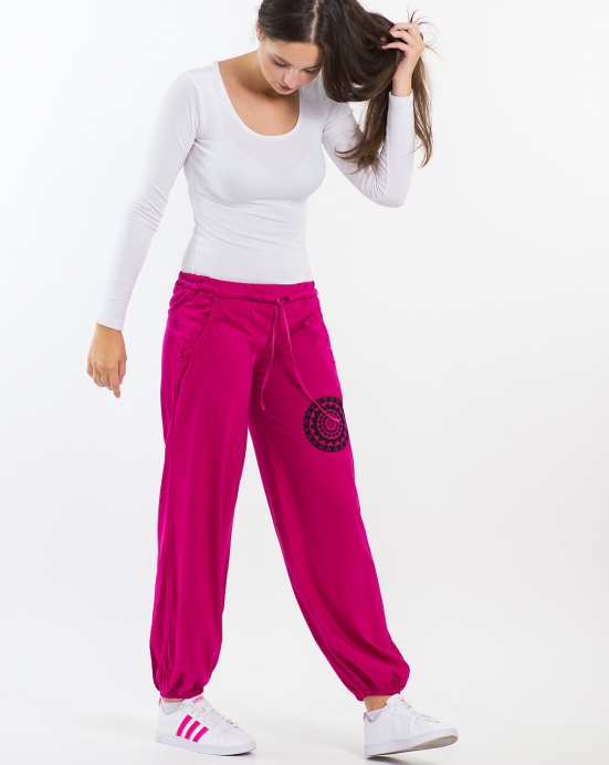 Kalhoty Ayshu – růžové