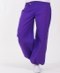 Kalhoty Steady s potiskem vzadu — fialová s bílou