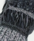 Šátek Thao – šedo-černé vzory