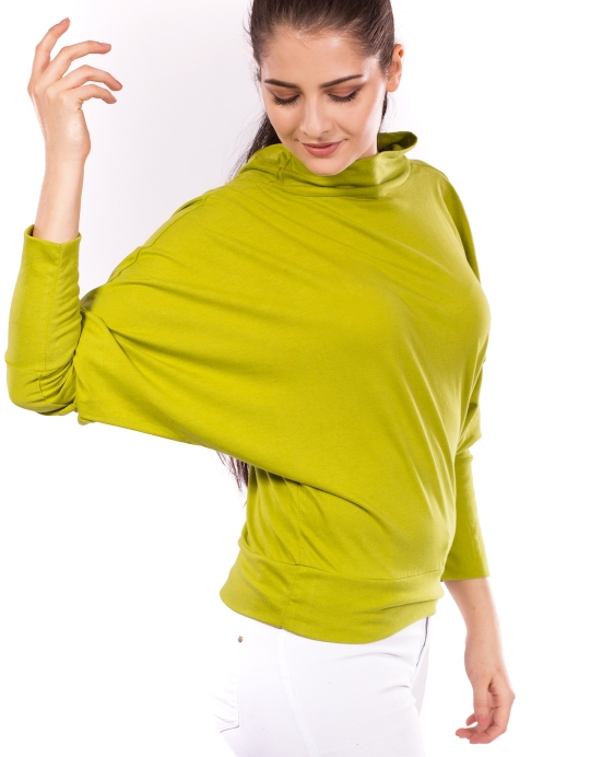 Mikina Basic – světle zelená Mikina Basic – světle zelená