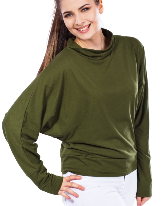 Mikina Basic – khaki