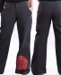 Kalhoty Rosie – černá s červenou