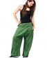Kalhoty Kagura – zelené
