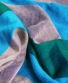 Šátek Thao – modrý se zelenou
