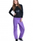 Kalhoty Joppa Pastel – fialové