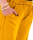 Kalhoty JingJang – žluté