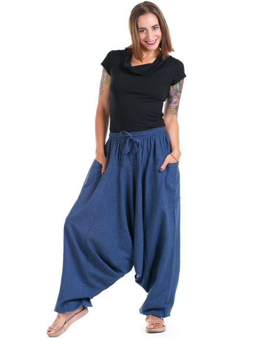 Kalhoty Indy – modré Kalhoty Indy – modré