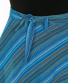 Zavinovací midi sukně Khari – modrá