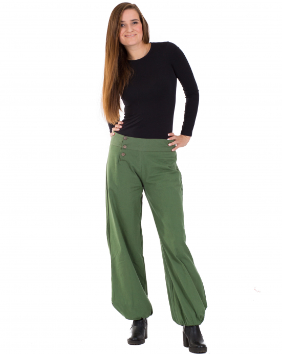Kalhoty Steady Basic – khaki Kalhoty Steady Basic – khaki