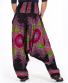Kalhoty Aladin 3v1 – černé s růžovými vzory