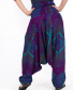 Kalhoty Aladin 3v1 – fialové s tyrkysovými vzory