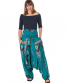 Kalhoty Aladin 3v1 – tyrkysové se vzory