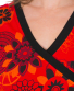 Šaty Lily – červené s černou