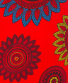 Šaty Mandala – červené