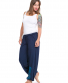 Kalhoty Thao Komfort – tmavě modré s potiskem