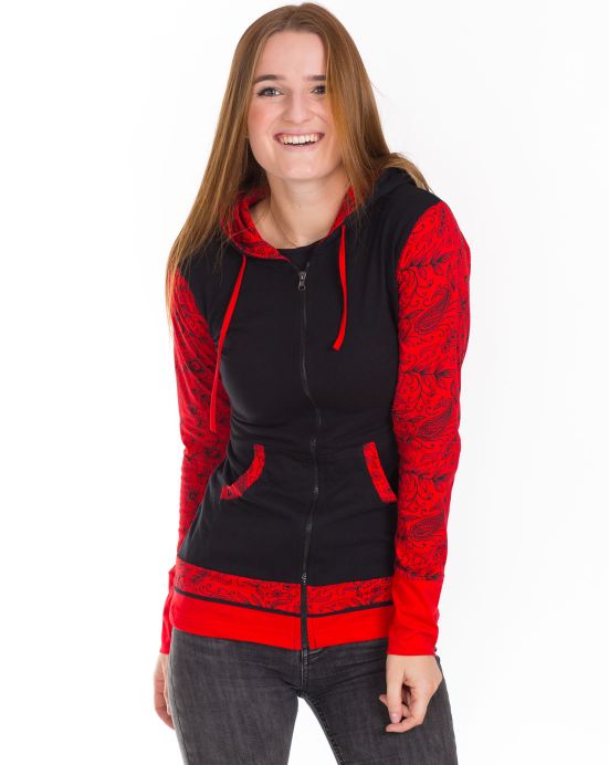 Mikina Hoodie - červená Mikina Hoodie - červená