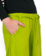 Kalhoty Thao Komfort – hráškově zelené