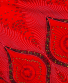 Kalhoty Aladin 3v1 – červené s pavími oky