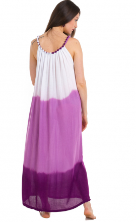 Šaty Rainbow – purpurové