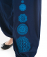 Kalhoty Thao Komfort – temně modré s potiskem mandal
