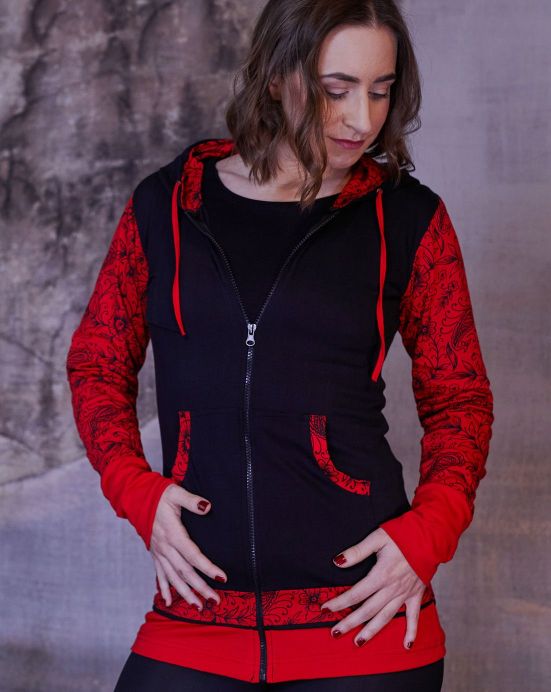 Mikina Hoodie - červená Mikina Hoodie - červená