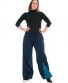 Kalhoty Thao Komfort – temně modré s tyrkysovými mandalami