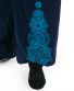 Kalhoty Thao Komfort – temně modré s tyrkysovými mandalami