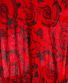 Textilní čelenka Thao – červená s kolečky