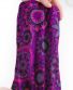 Textilní čelenka Thao – fialová s růžovou