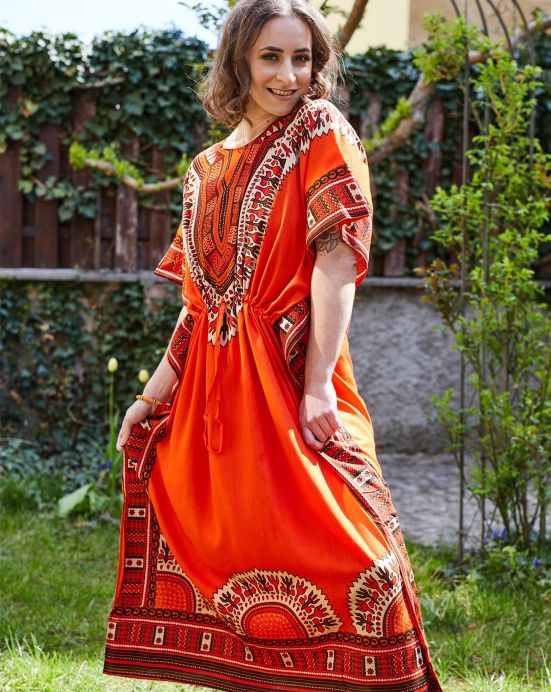 Kaftan Bali – červený