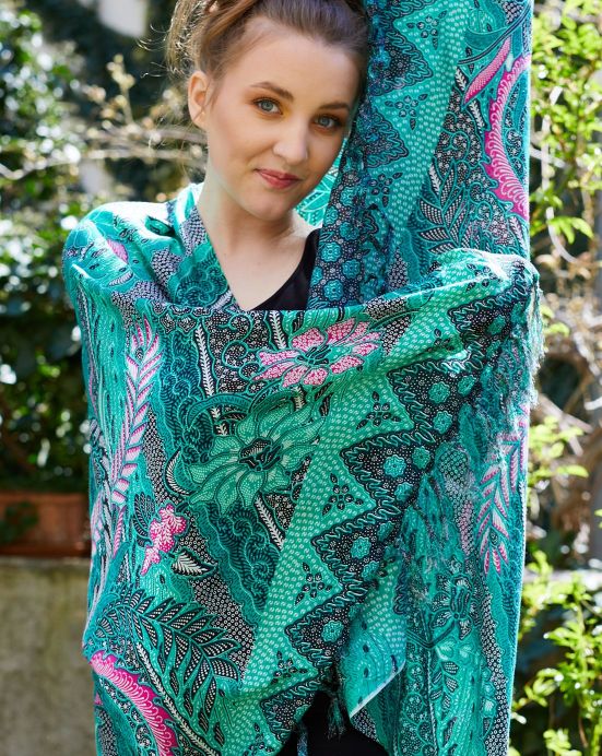 Sarong Bali – tmavě zelený Sarong Bali – tmavě zelený