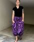 Kalhoty Aladin 3v1 – fialová kolečka