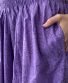 Kalhoty Aladin 3v1 – fialové s květy