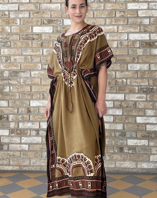 Kaftan Bali – hnědý Kaftan Bali – hnědý