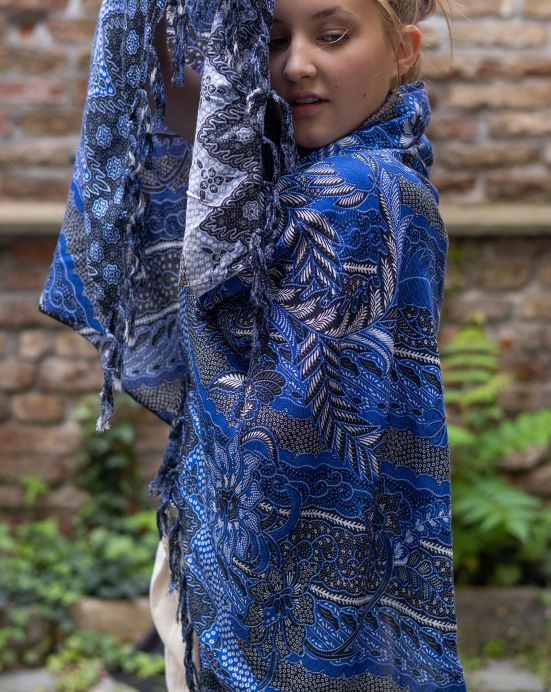 Sarong Bali – temně modrý