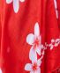 Sarong Phula – červený s květem