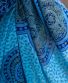 Sarong – tyrkysový s modrými mandalami