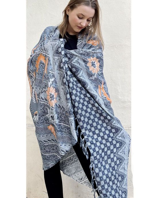 Sarong Bali - žluto-černý Sarong Bali - žluto-černý