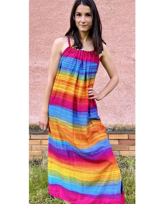 Šaty Rainbow – letní obloha Šaty Rainbow – letní obloha
