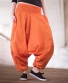 Kalhoty "Aladin" – oranžové