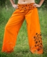 Kalhoty "Rose" - oranžové