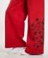 Kalhoty "Rose" - červené