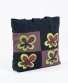 Kabelka Taak – patchwork hnědo černá